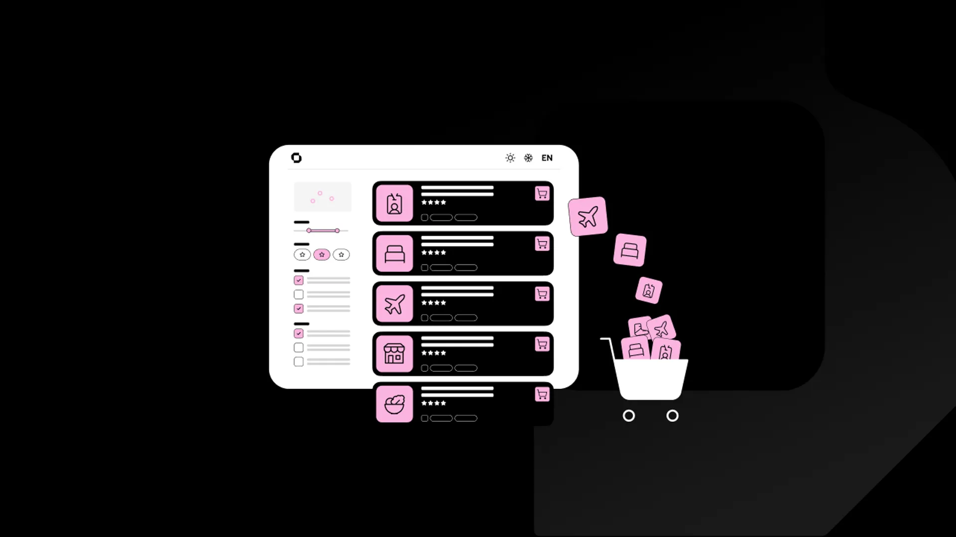 Product Commerce Hero Asset