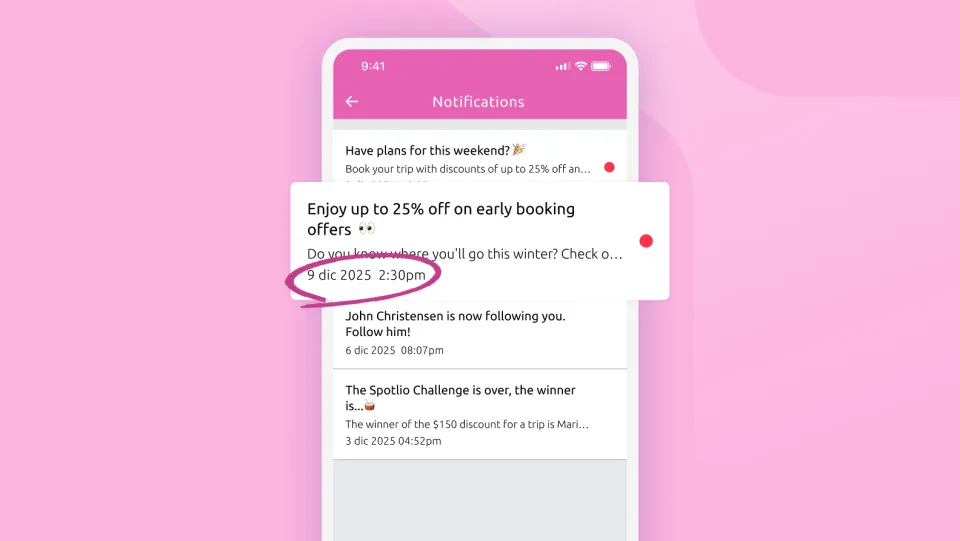 Push Notification Timestamp